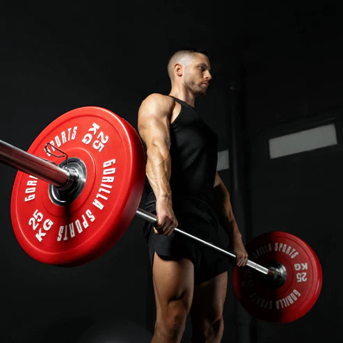 Bumper Plates COLOR 51mm 5-25kg från Gorilla Sports