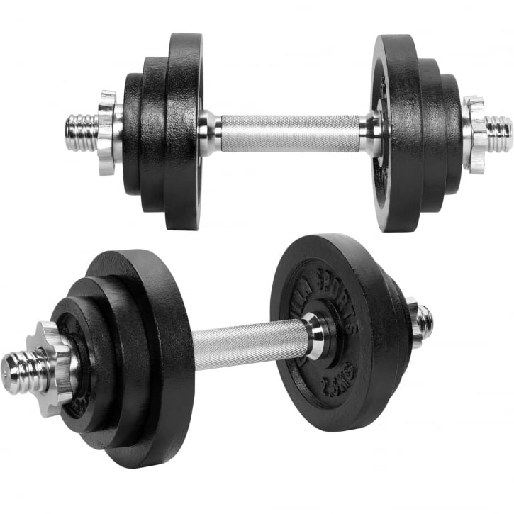 Skivstång & Hantelset 23kg