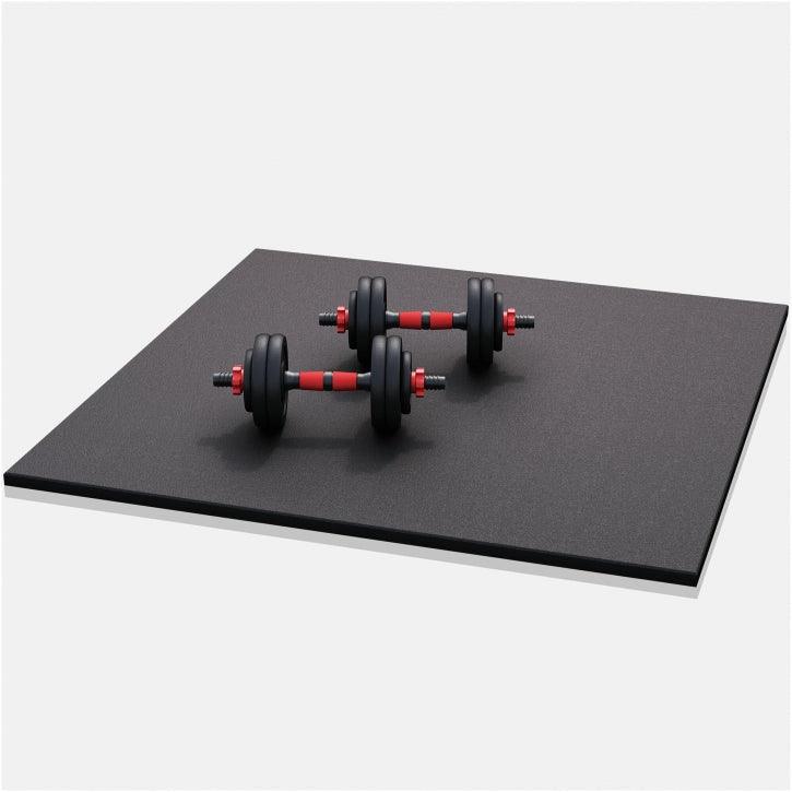 Träningsgolv Gymgolv Gymmatta 100x100x2cm