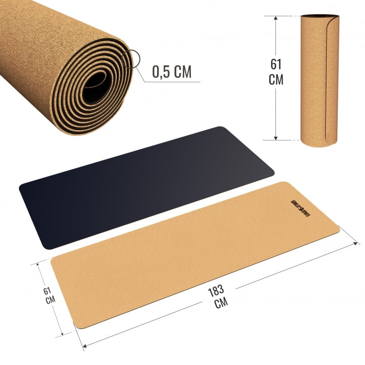 183x61cm, bara 0,8kg