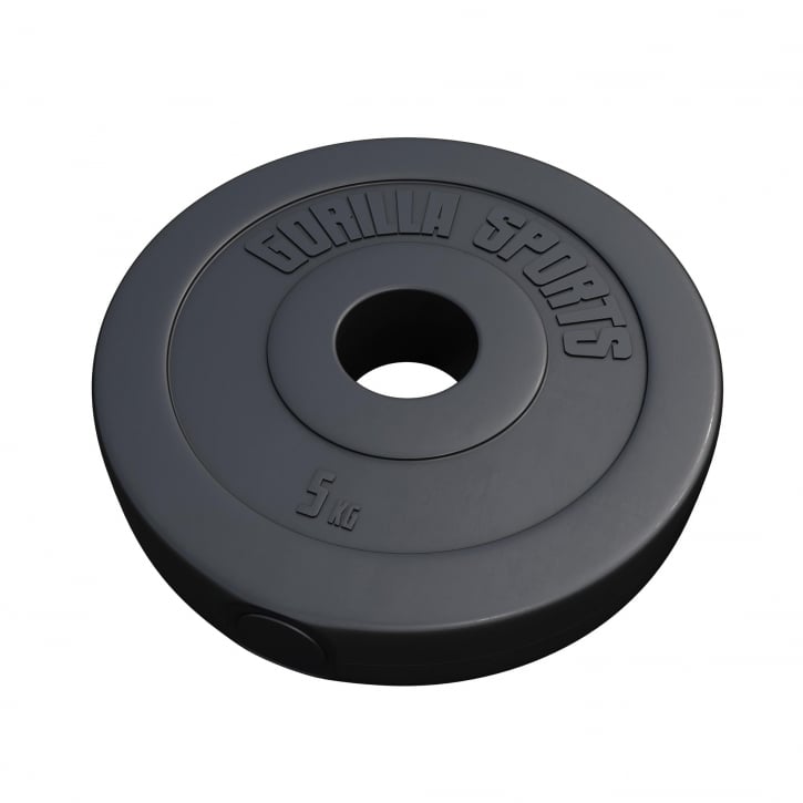 Viktskivor BASIC Cement 51mm 4x5kg 4x2,5kg