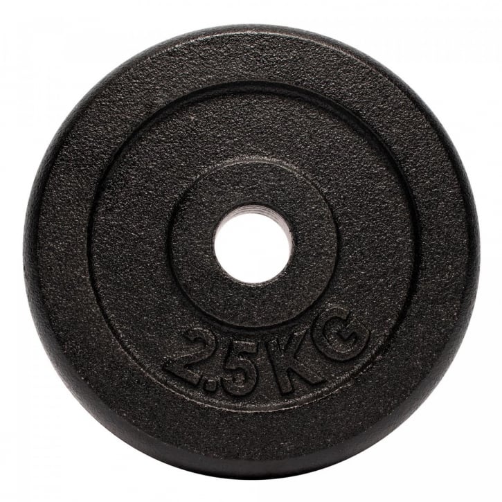Hantlar 25mm Gjutjärn 2x7,5kg 2x12,5kg