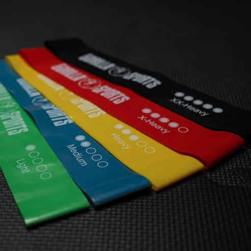 Miniband Latex 5 pack ink påse från Gorilla Sports