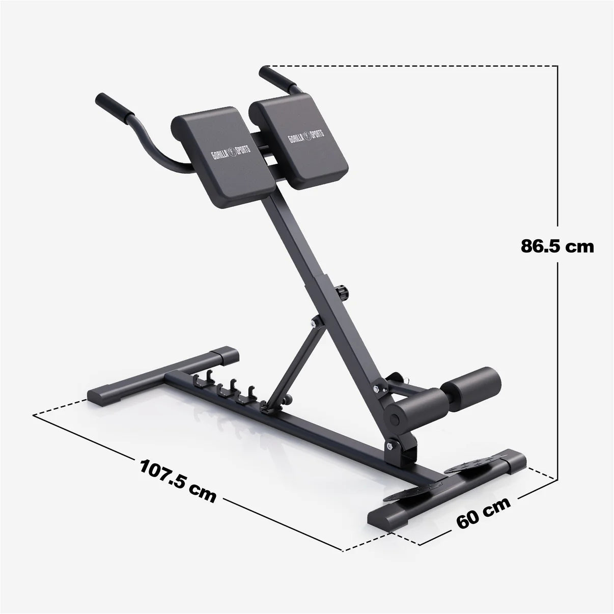 Rygglyftsbänk Hyperextension Hopfällbar