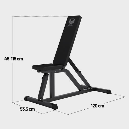 Träningsbänk E Series Justerbar Ställbar