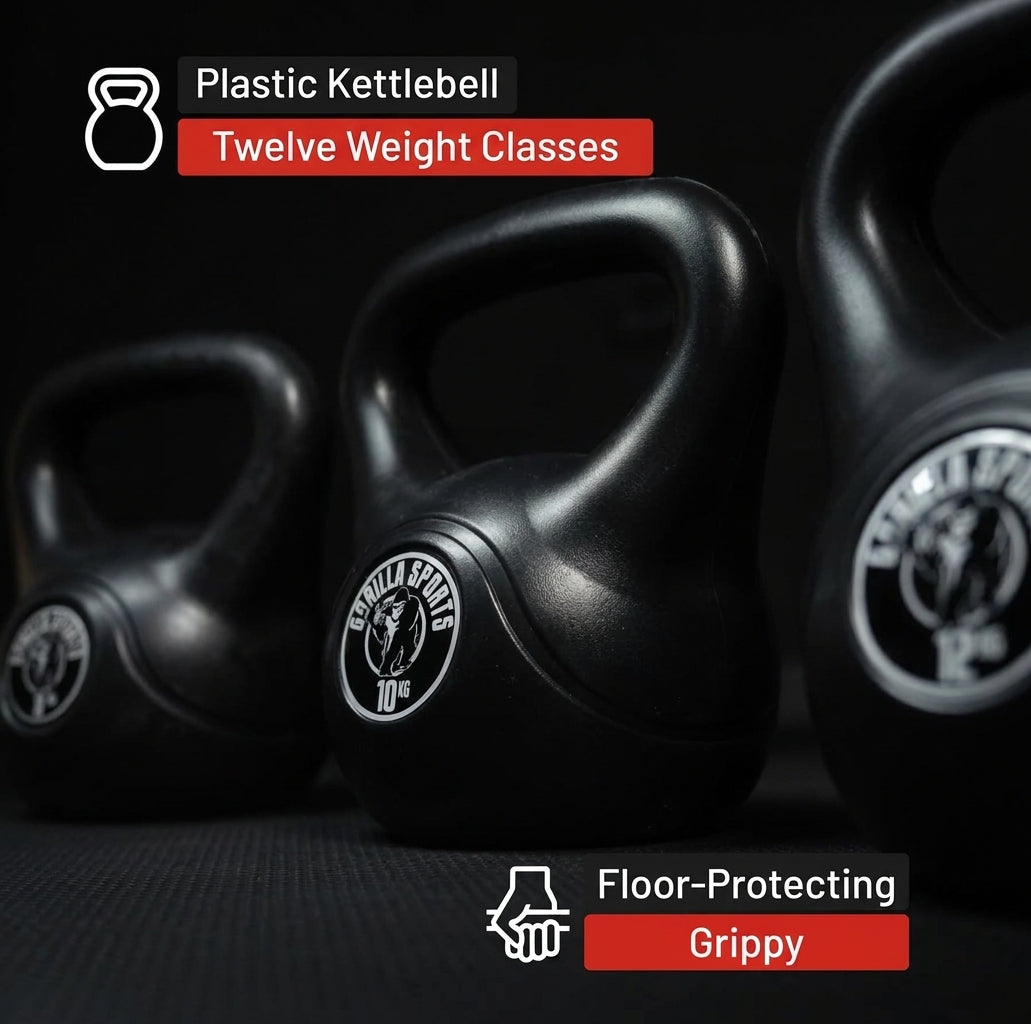 Kettlebell GS Svart 2-20kg
