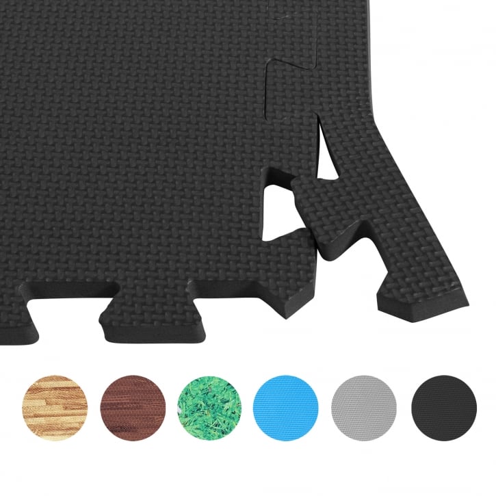 Gymgolv  från Gorilla Sports - set 8 - Puzzel - Flera färger