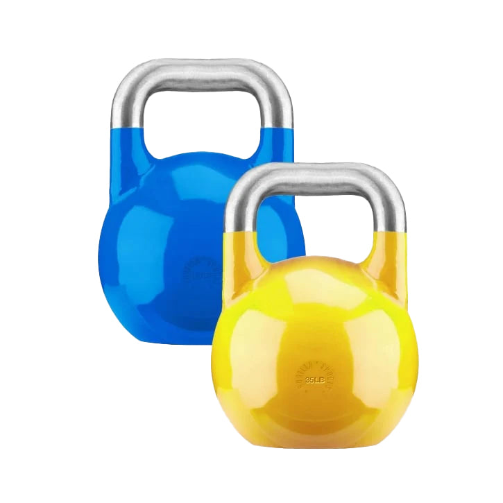Competition-kettlebells i samma storlek