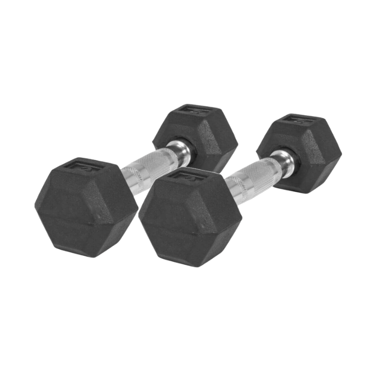 Hexagonhantlar PREMIUM 2x2kg från Gorilla Sports