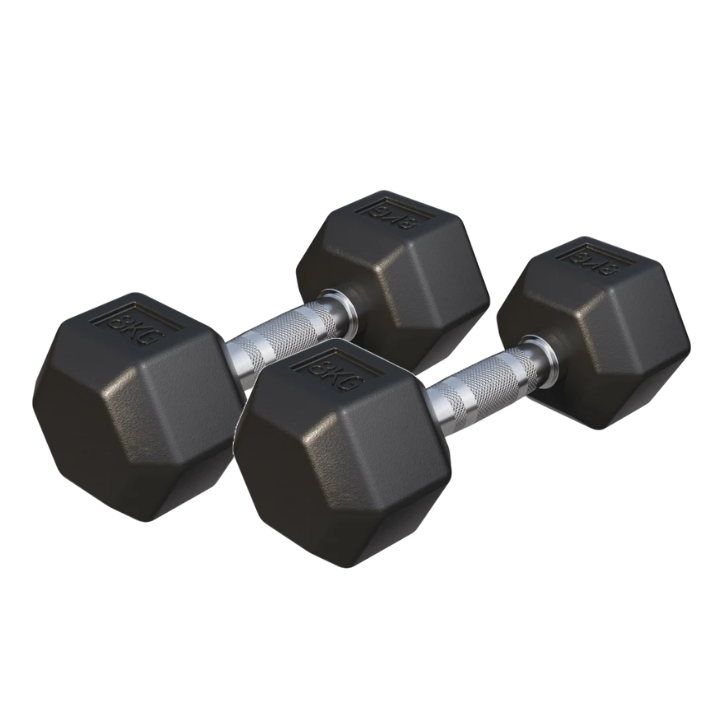 Hexagonhantlar PREMIUM 2x8kg