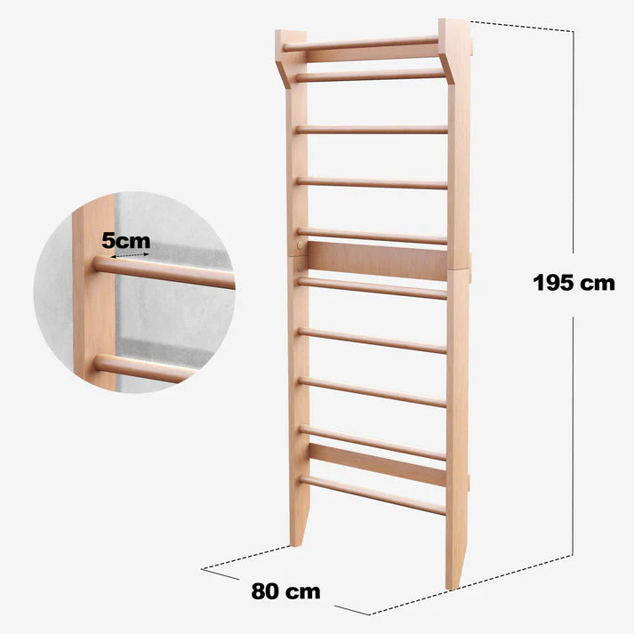 Ribbstol Trä - 195cm/100kg