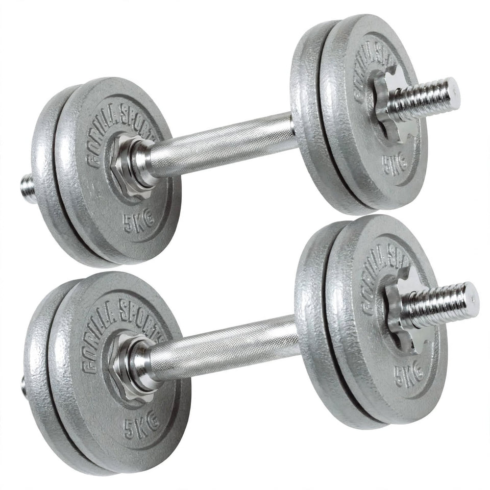 Hantlar GJUTJÄRN 2x23kg