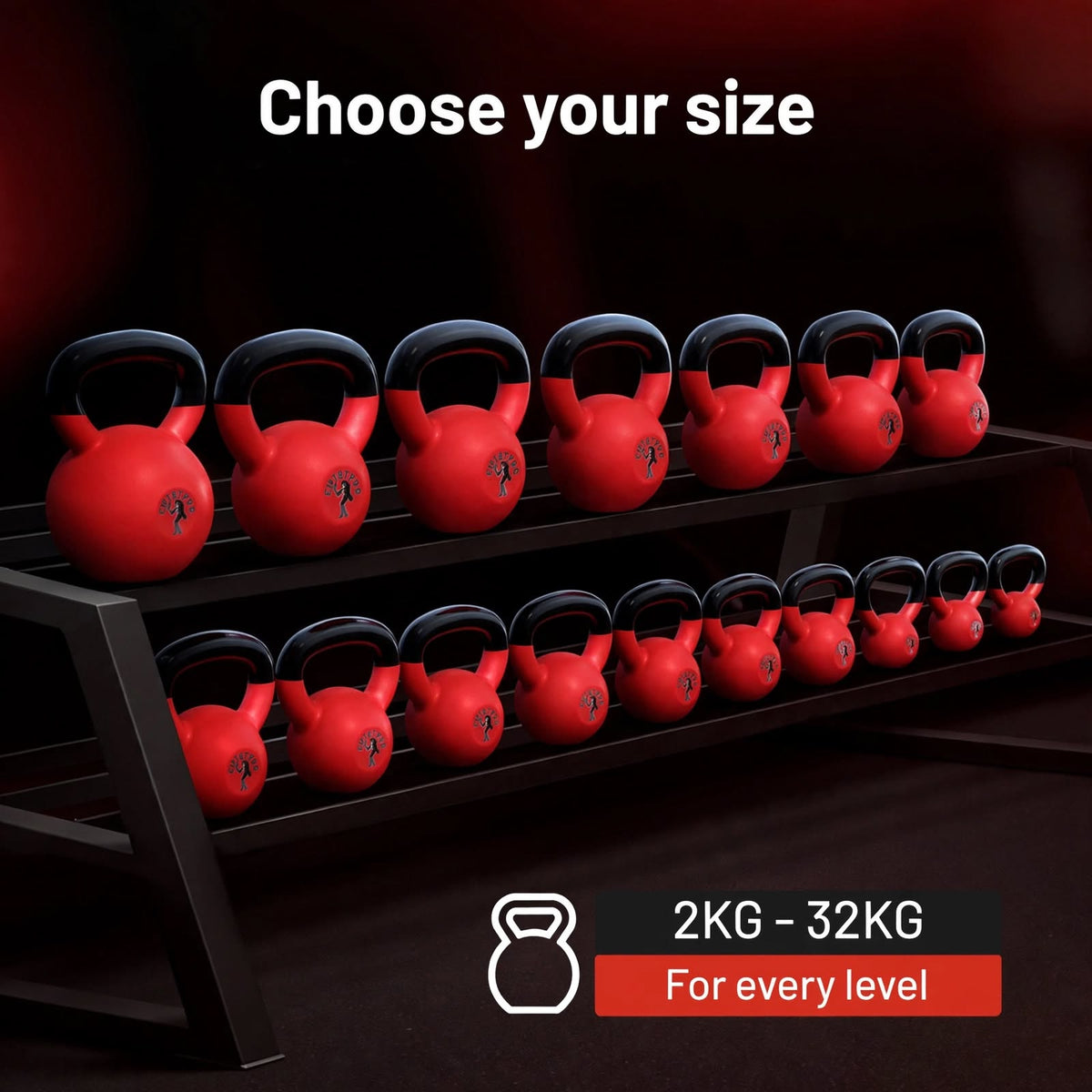 Kettlebell GS Vinyl 2-32kg