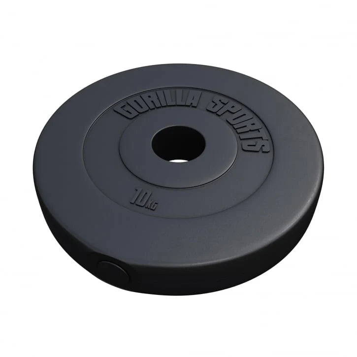 Skivstångspaket - Knäböj & Bänk 60kg från Gorilla Sports