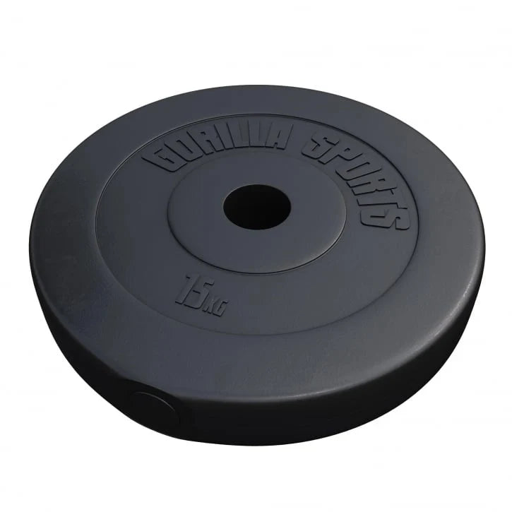 Skivstångspaket - Knäböj & Bänk 60kg från Gorilla Sports