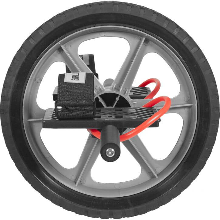 Ab wheel med fotpedaler