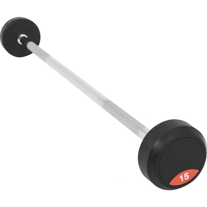 Fasta Skivstänger PRO Gummi 10-50kg