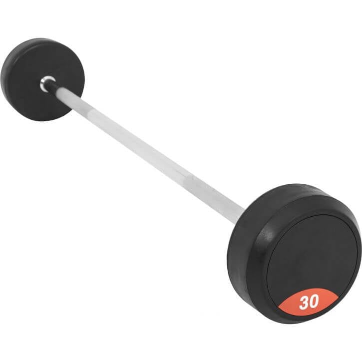 Fasta Skivstänger PRO Gummi 10-50kg