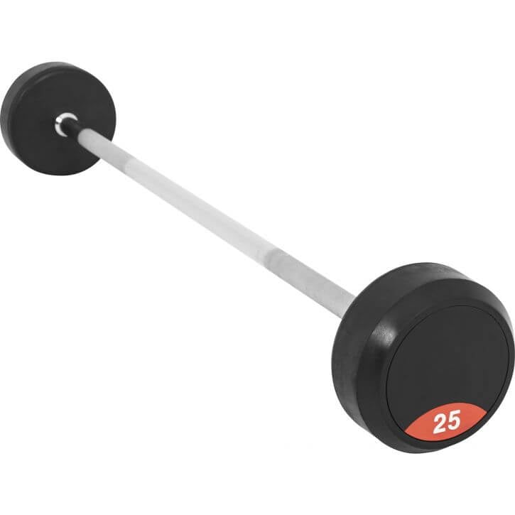 Fasta Skivstänger PRO Gummi 10-50kg