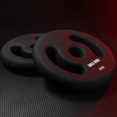 Viktskivor Neopren 31mm 1-5kg från Gorilla Sports