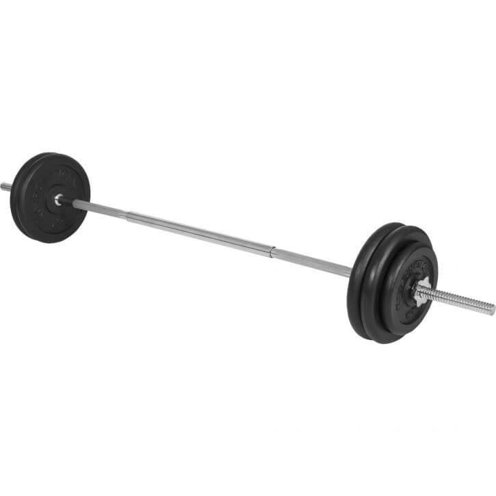 Skivstångspaket E Series 25/26mm 56kg