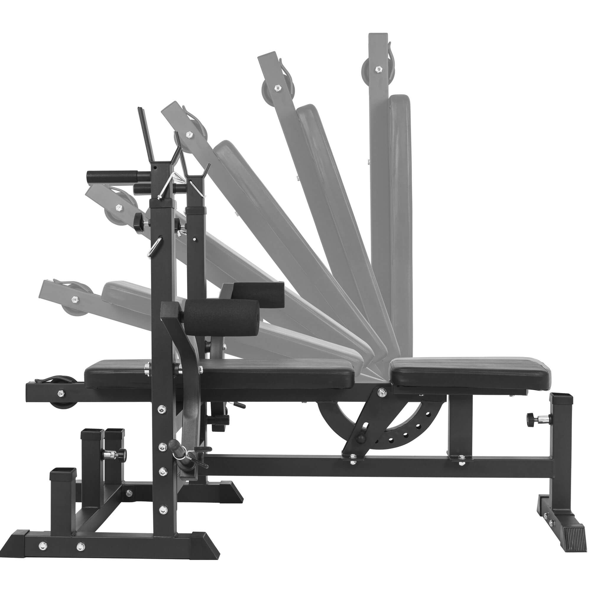 Multigym BASIC Black 100kg Viktpaket Lats Gymgolv