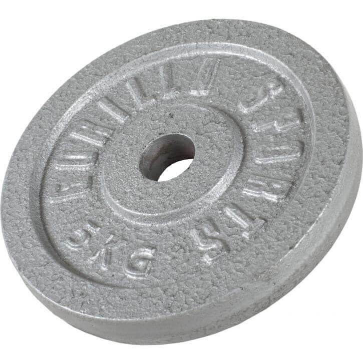 Viktskivor IRON Silver 4x5kg 2x2,5kg 2x1,25kg