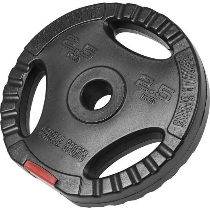 Viktskivor PRO Trigrip 4x5kg 4x2,5kg