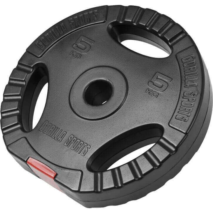 Viktskivor PRO Trigrip 4x5kg 4x2,5kg