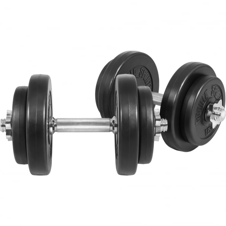 Två hantlar på 10kg