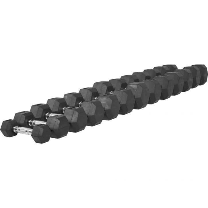 Hexagonhantlar PREMIUM 2-50kg