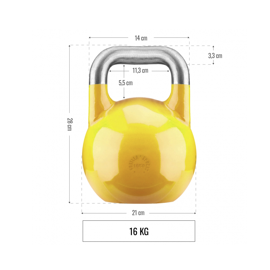 Kettlebell Competition Paket 12kg 16kg