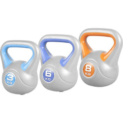 Produktbild på Kettlebell Fitnesspaket 3kg 6kg 8kg från Gorilla Sports