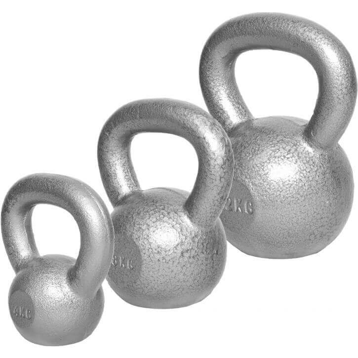 Kettlebellpaket IRON 4kg 8kg 12kg