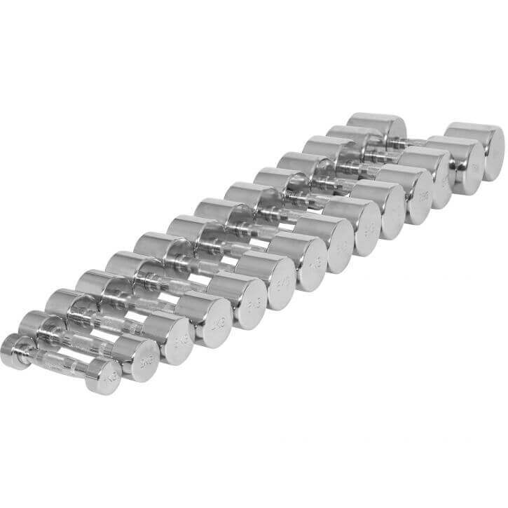 Hantlar Krom 1-20kg