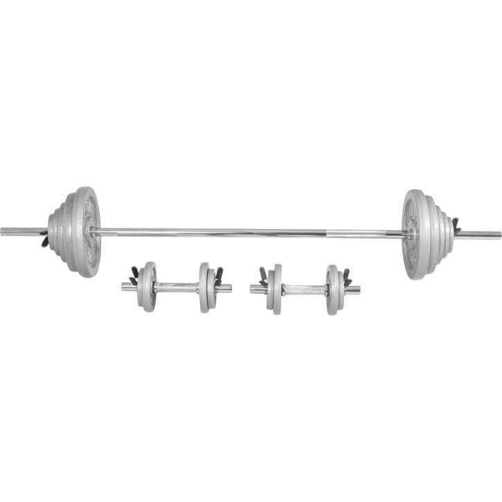 Skivstång Hantlar IRON Feder 100kg