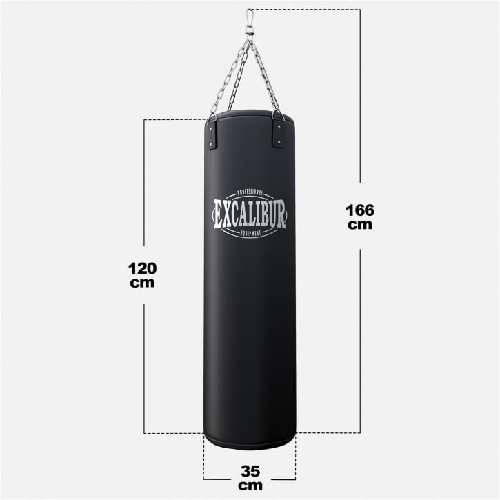 Boxningssäck EXCALIBUR PRO 120cm/34kg