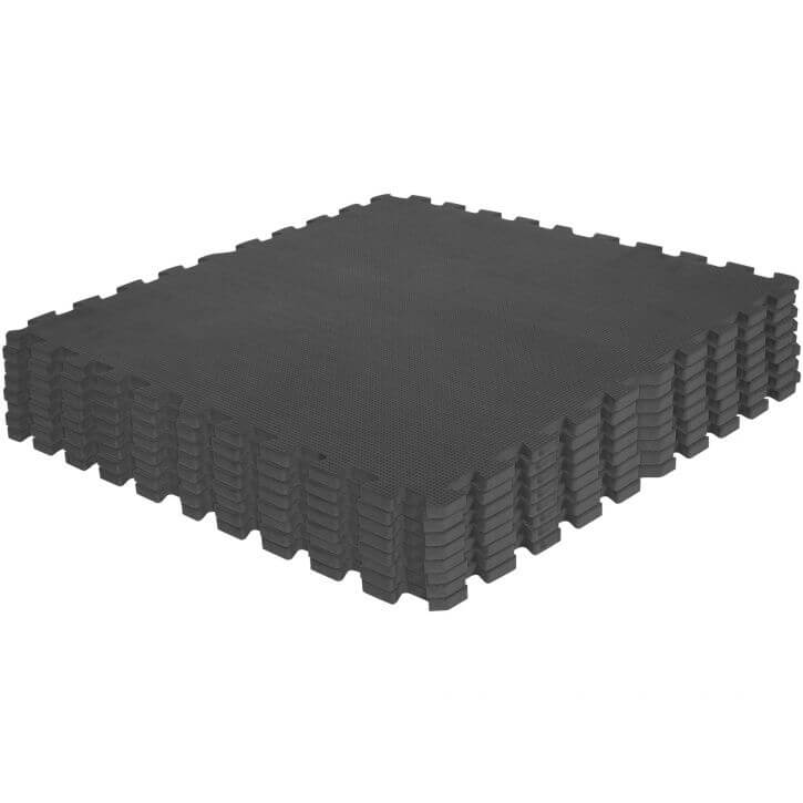 Multigympaket BASIC Black/White 60kg Gymgolv