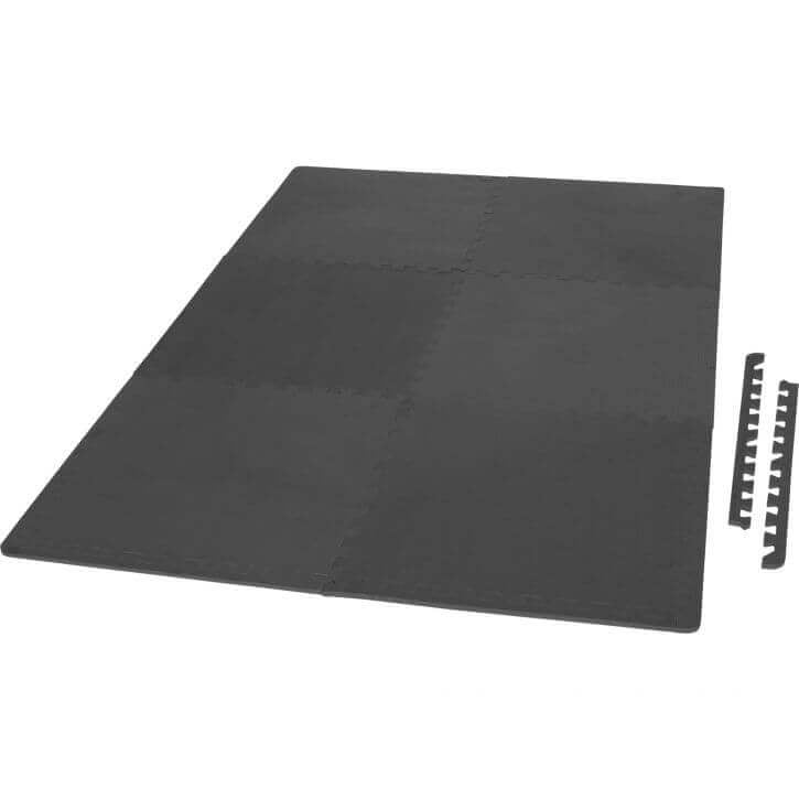 Multigym BASIC Black 100kg Viktpaket Lats Gymgolv