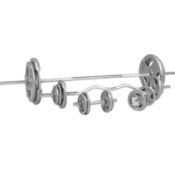 Produktbild på Skivstång Curlstång Hantlar TRIGRIP Gjutjärn 108kg från Gorilla Sports
