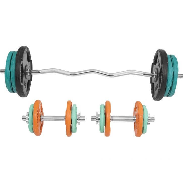Curlstång Hantlar Trigrip S 70kg