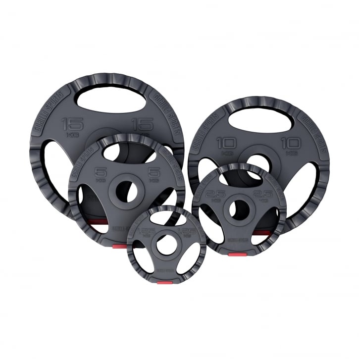 Viktskivor PRO 51mm Trigrip 1,25-15kg
