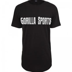  T-Shirt Gorilla Sports S-XXXL - Svart/Vit